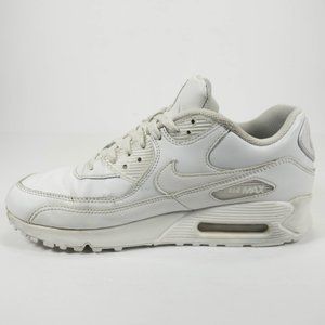 air max 90 triple white leather